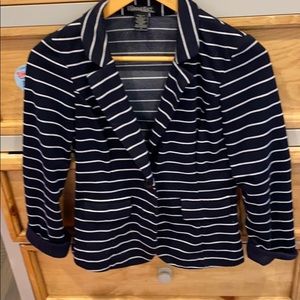 Casual cotton blazer